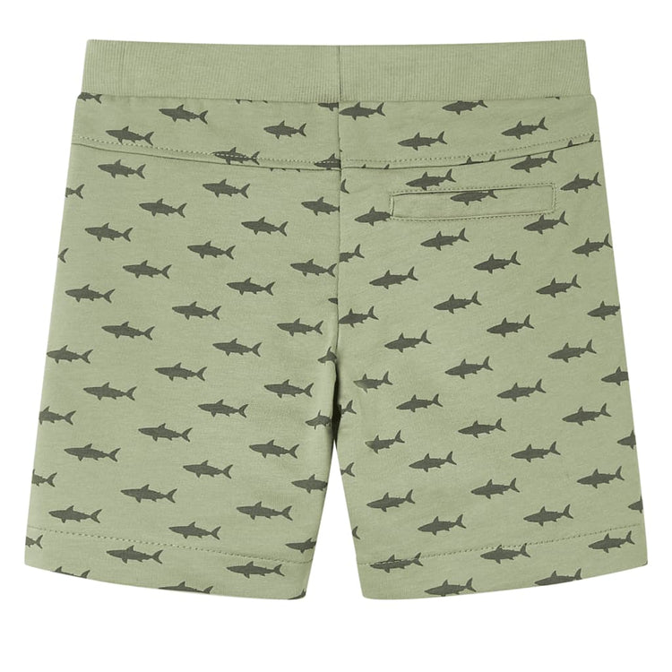 Short pour enfants Vidaxl avec Trekkoord 92 Lichtkaki