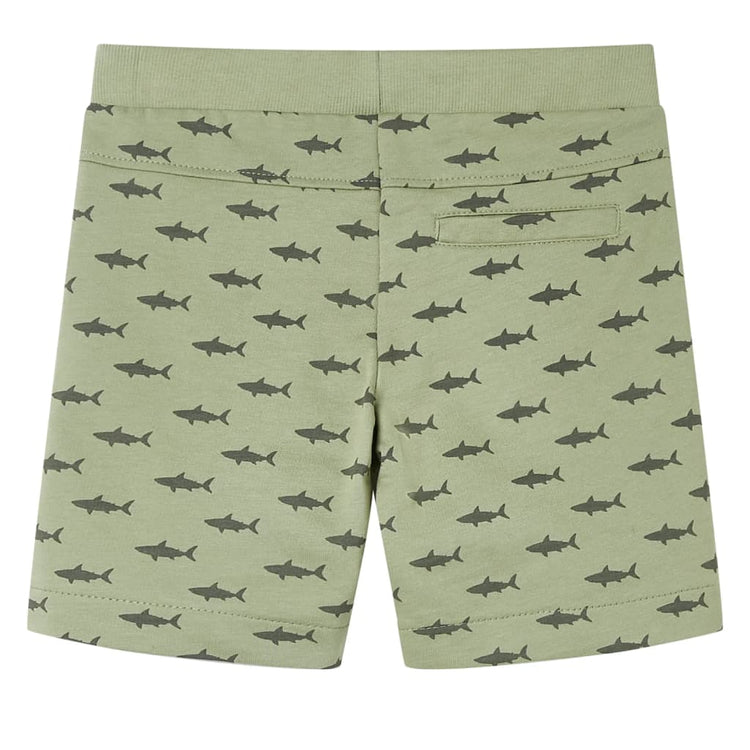 Short pour enfants Vidaxl avec Trekkoord 116 Lichtkaki