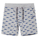 Short pour enfants vidaxl avec trekkoord 116 gris clair mixte