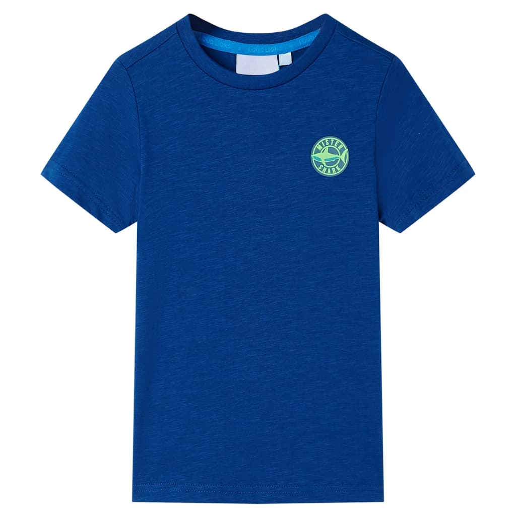 Vidaxl Child's Shirt 92 Bleu foncé