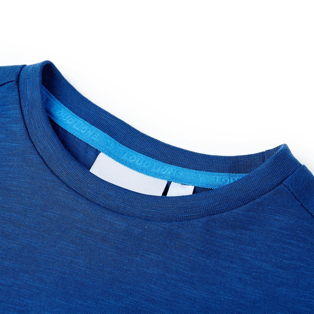 Vidaxl Child's Shirt 92 Bleu foncé