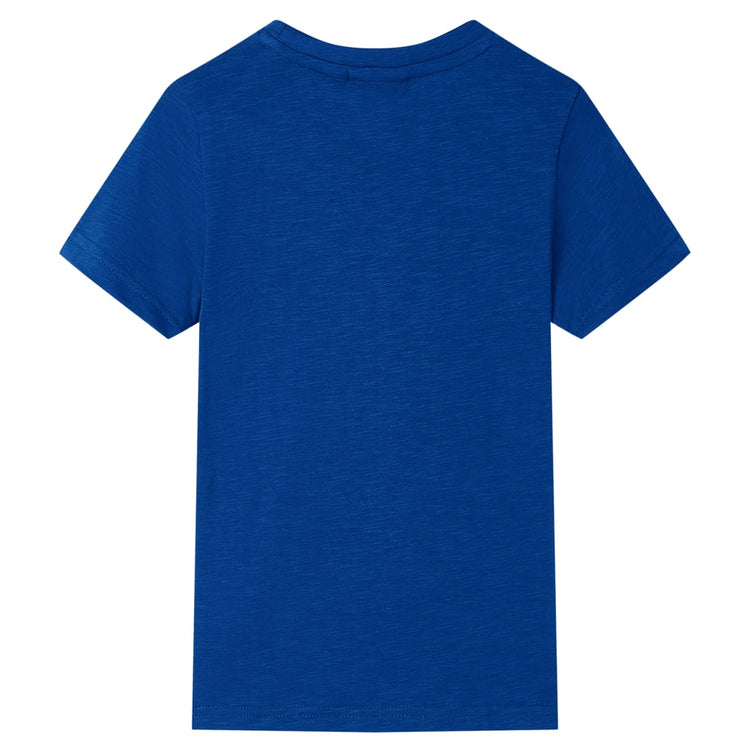 Vidaxl Child's Shirt 116 Bleu foncé