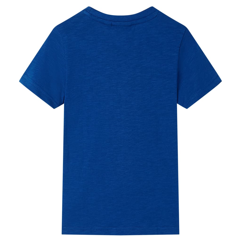 Vidaxl Child's Shirt 128 Bleu foncé