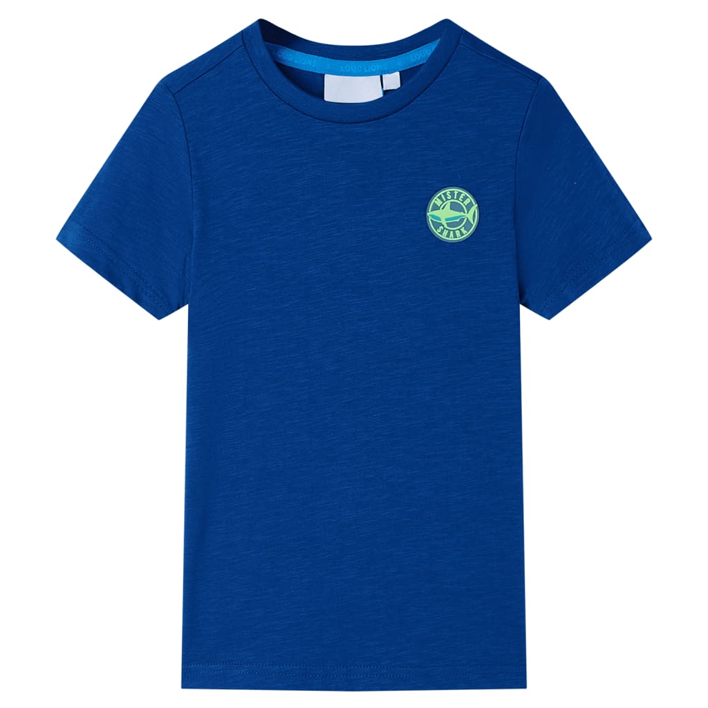 Vidaxl Child's Shirt 140 Bleu foncé