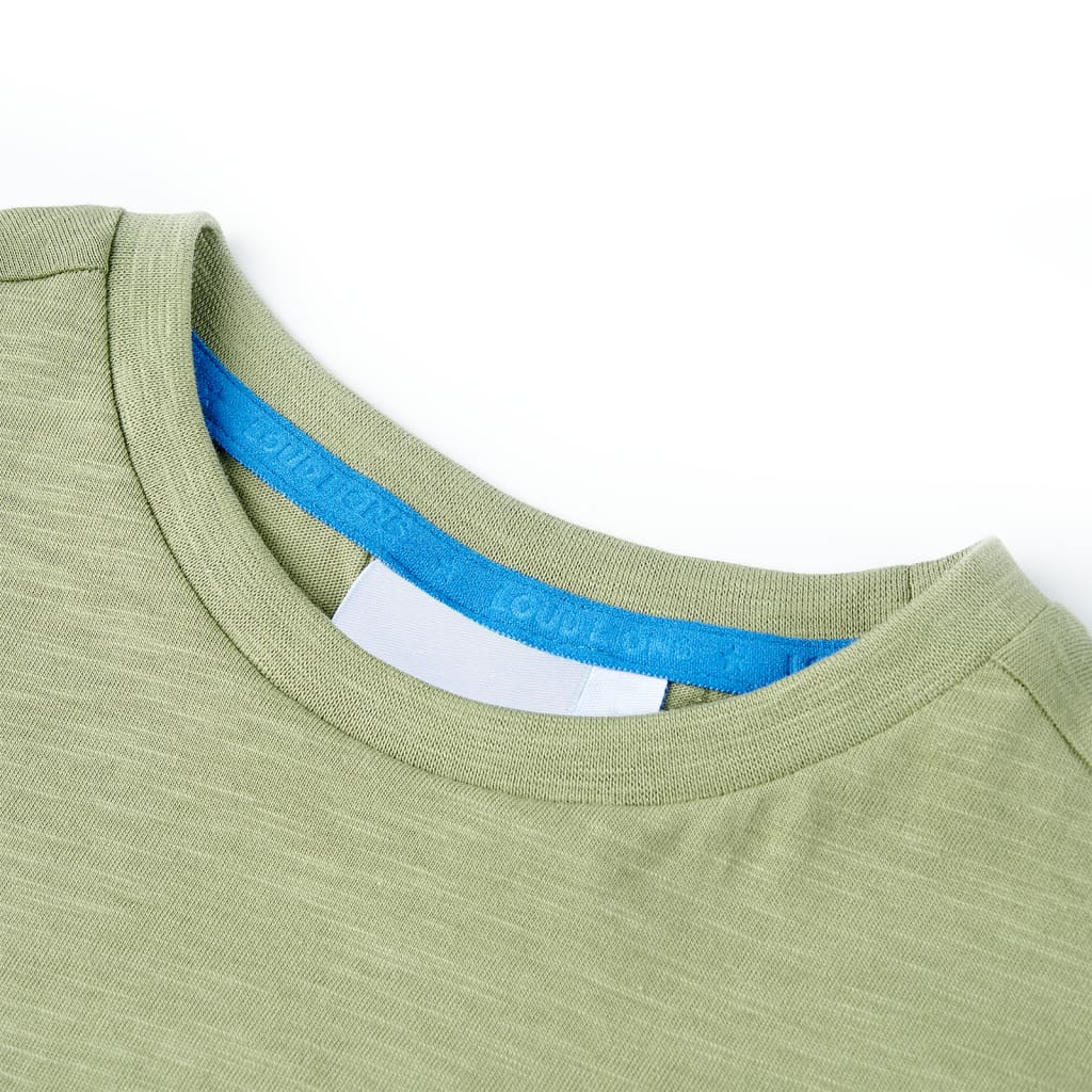 Vidaxl Child's Shirt 140 Light Kakikientig