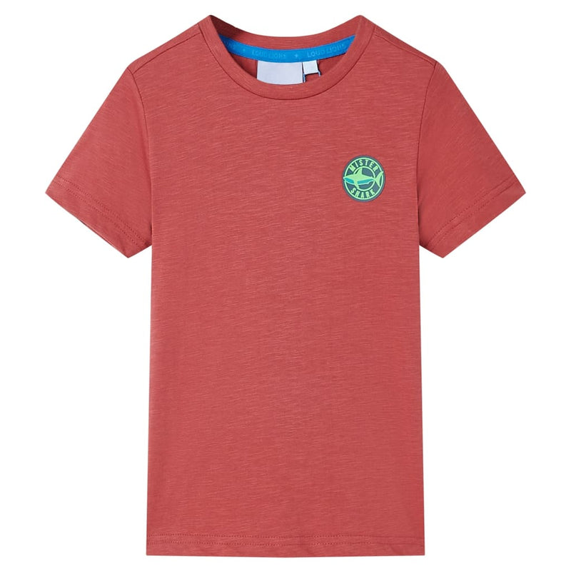 Vidaxl Child's Shirt 92 Paprika Bright