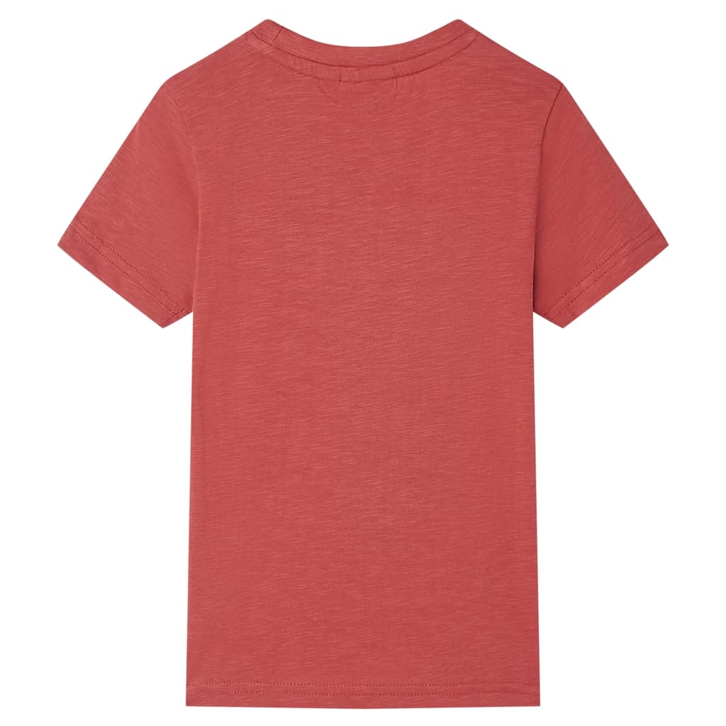 Vidaxl Child's Shirt 92 Paprika Bright