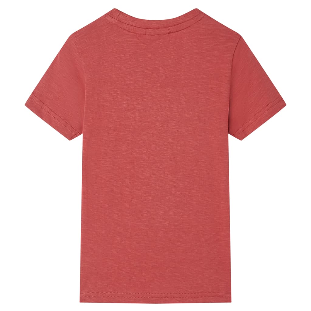 Vidaxl Child's Shirt 104 Paprika Bright
