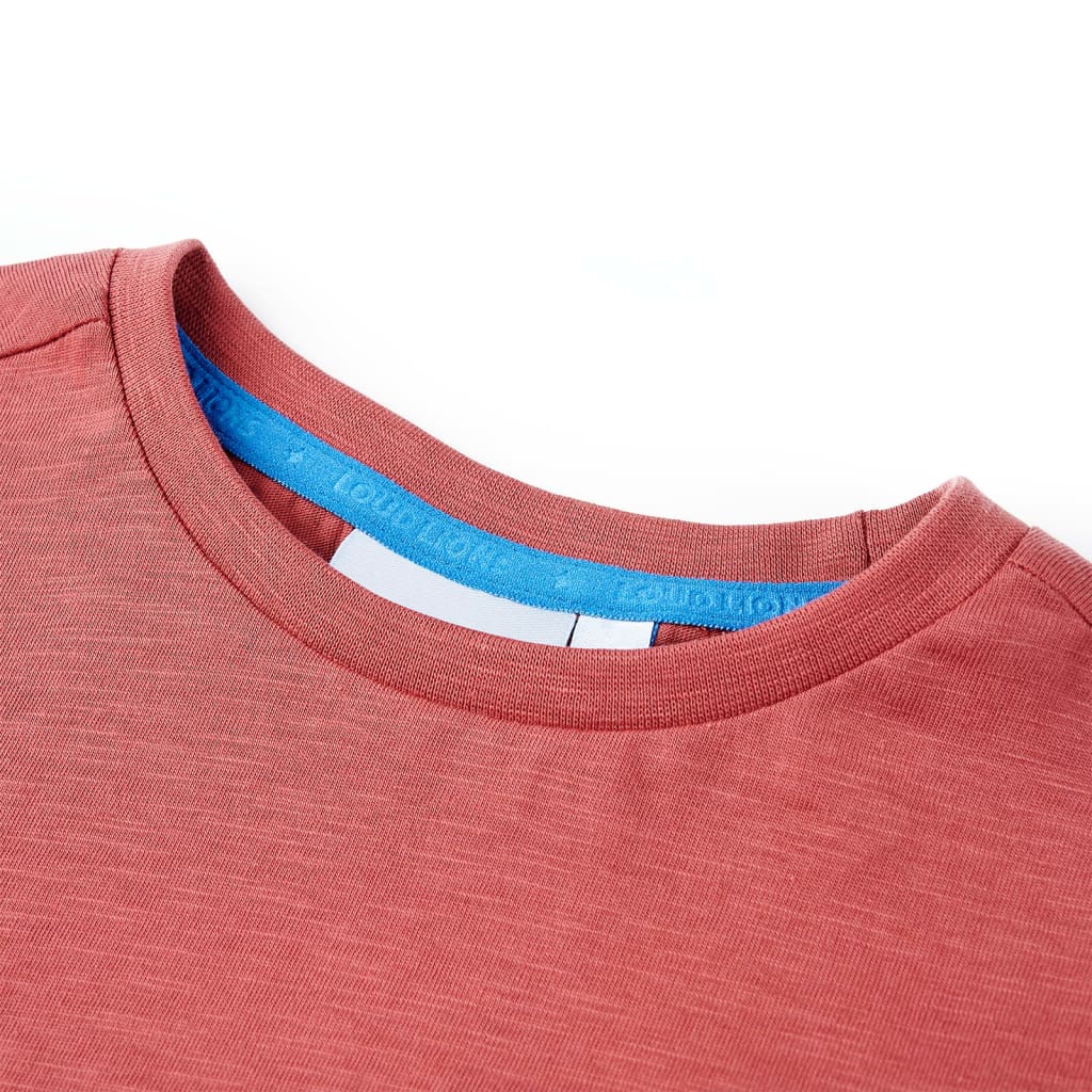 Vidaxl Child's Shirt 104 Paprika Bright