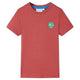Vidaxl Child's Shirt 140 Paprika Bright