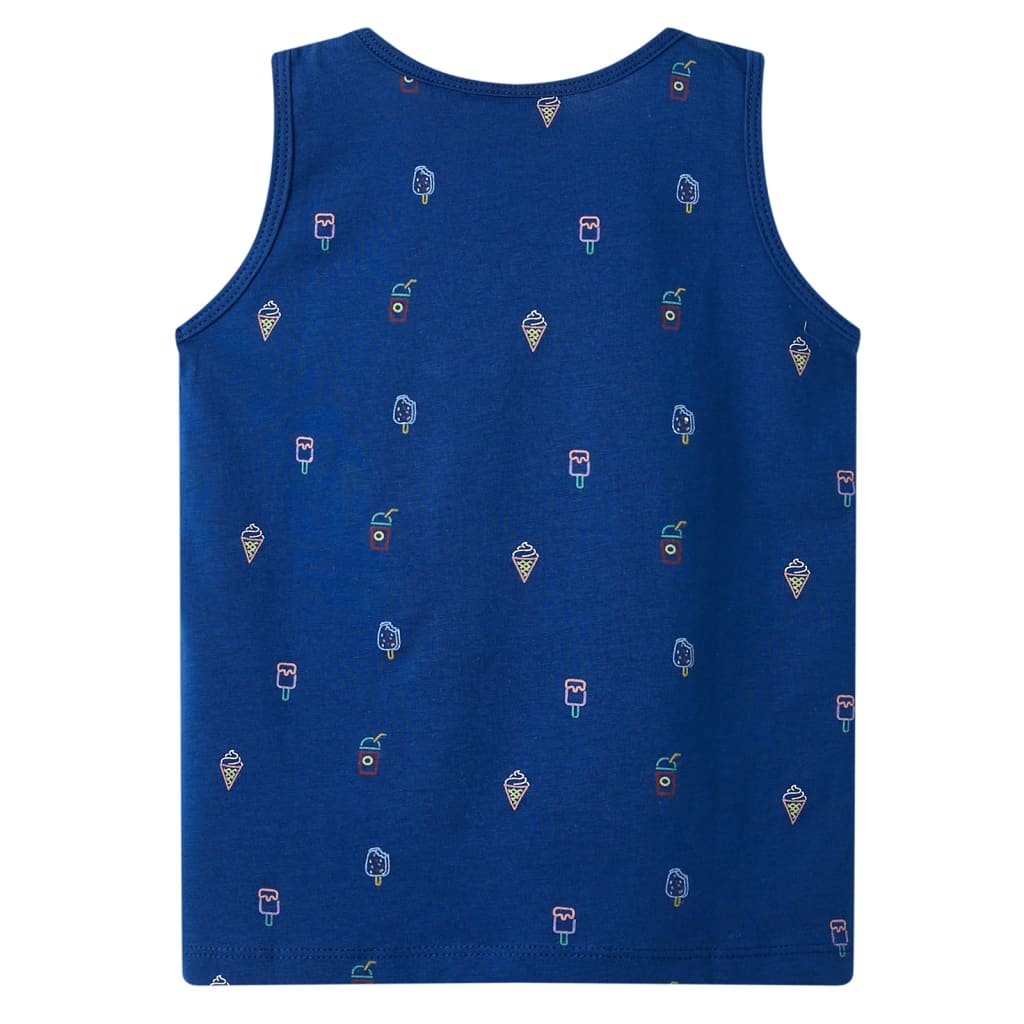 Vidaxl Children's Top 116 Bleu foncé