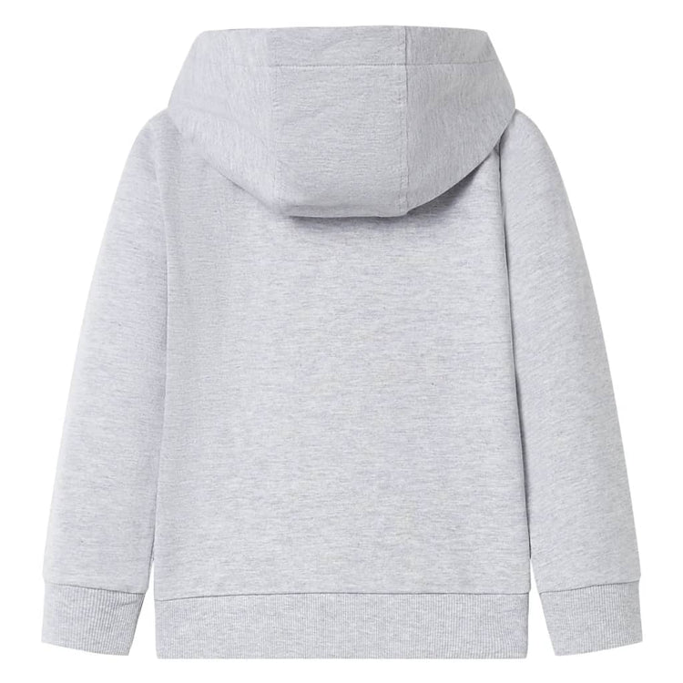 Vidaxl gilet pour enfants avec capuche et fermeture éclair 104 gris