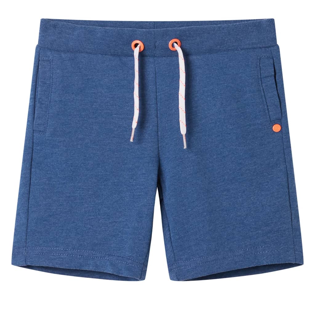 Vidaxl Short pour enfants avec Trekkoord 92 Bleu foncé mixte