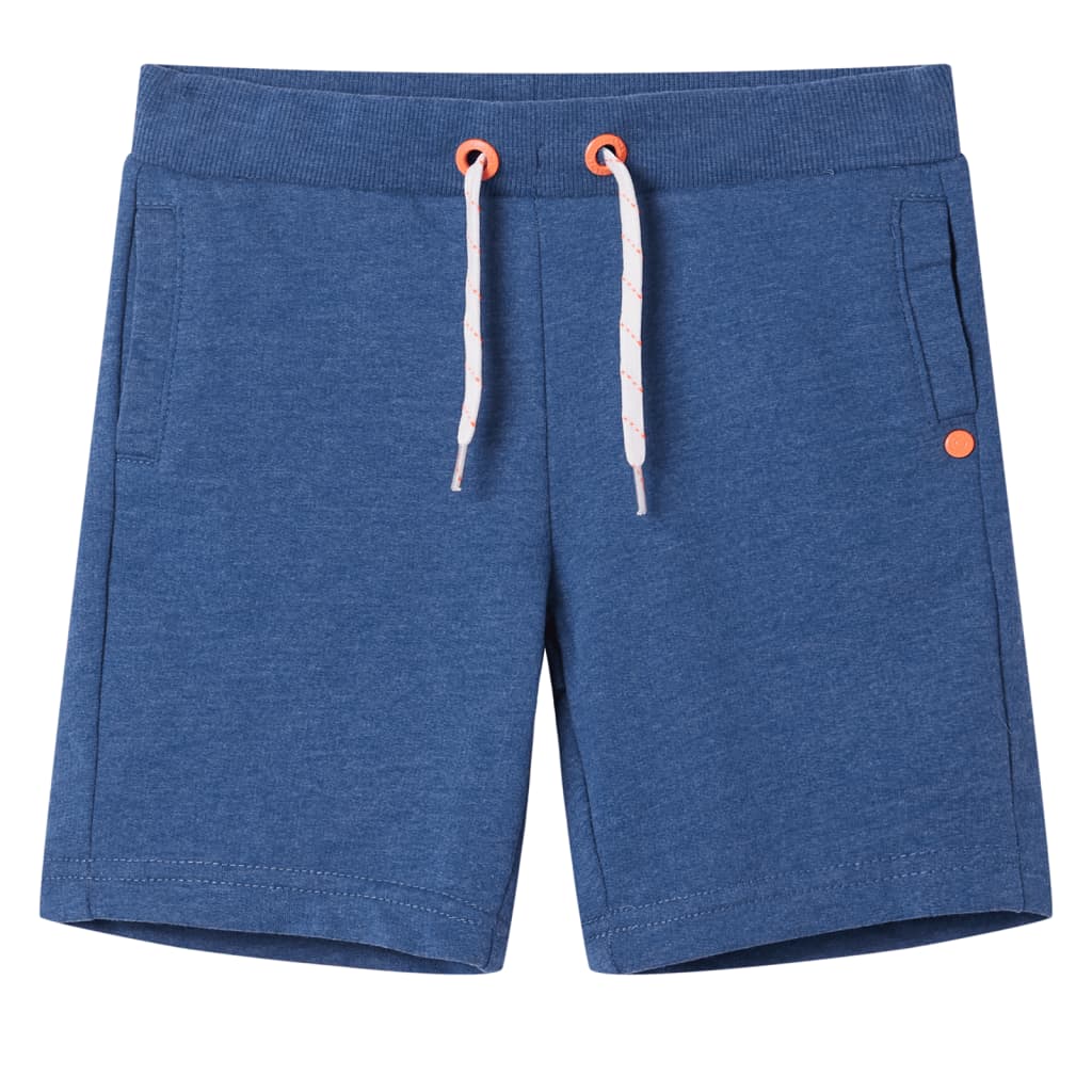 Vidaxl Short pour enfants avec Trekkoord 116 Bleu foncé mixte