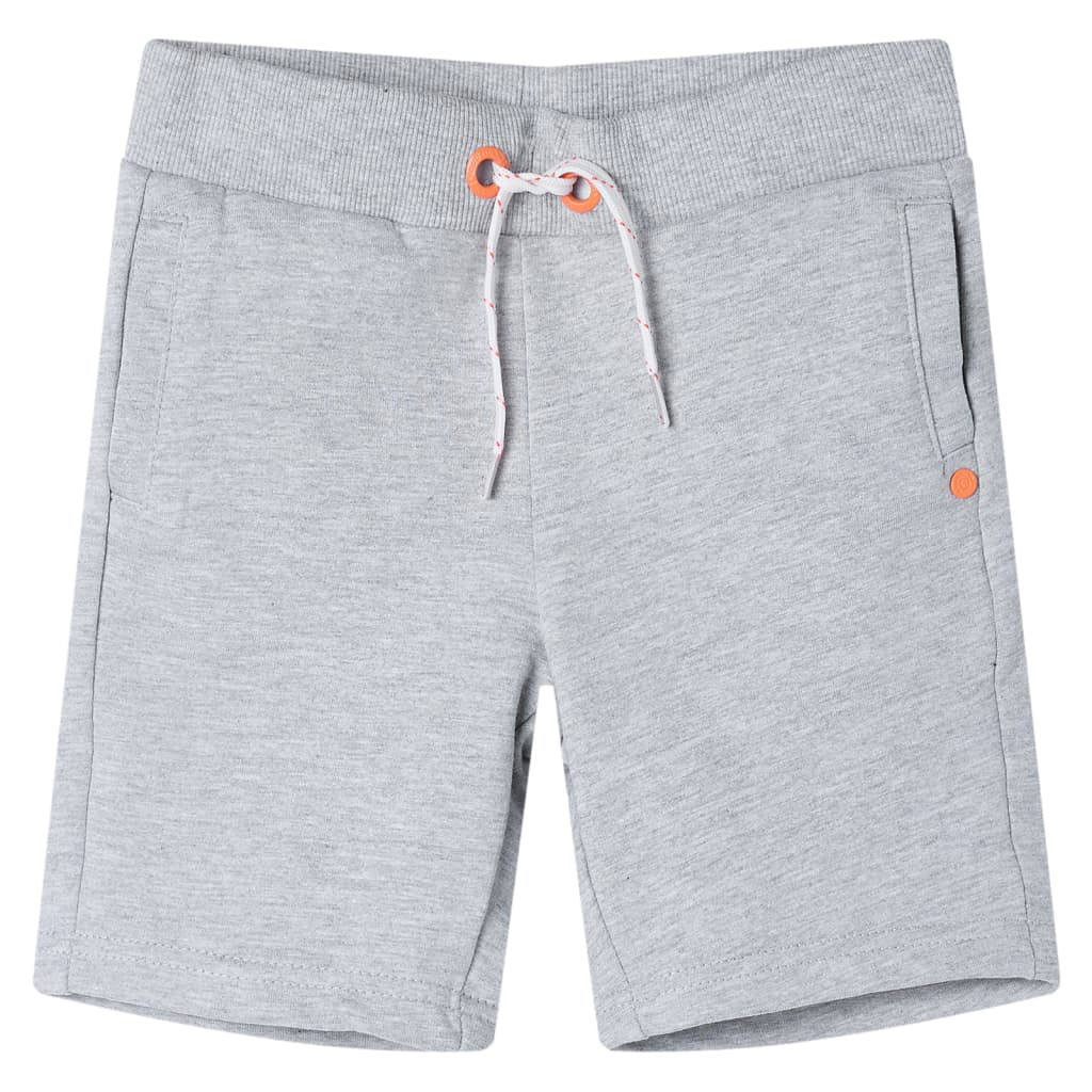 Short pour enfants vidaxl avec Trekkoord 104 Gray