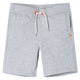 Short pour enfants vidaxl avec Trekkoord 104 Gray