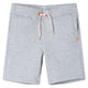 Short pour enfants vidaxl avec Trekkoord 128 Gray