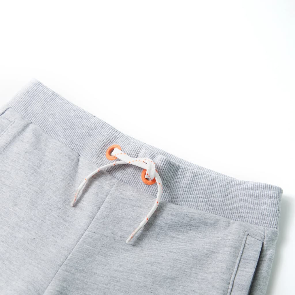 Short pour enfants vidaxl avec Trekkoord 128 Gray