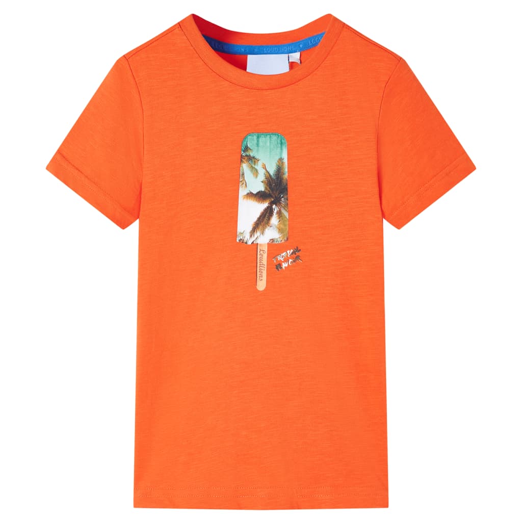 Vidaxl Child's Shirt 104 Donkeroranje
