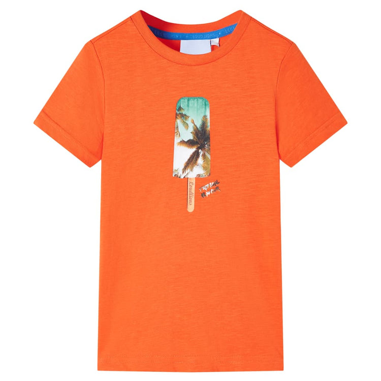 Vidaxl Child's Shirt 104 Donkeroranje