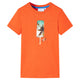 Vidaxl Child's Shirt 128 Donkeroranje