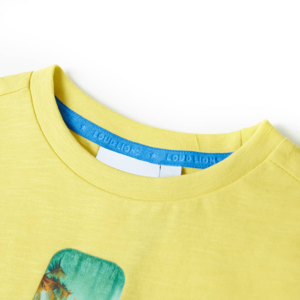 Vidaxl Child's Shirt 92 Yellow