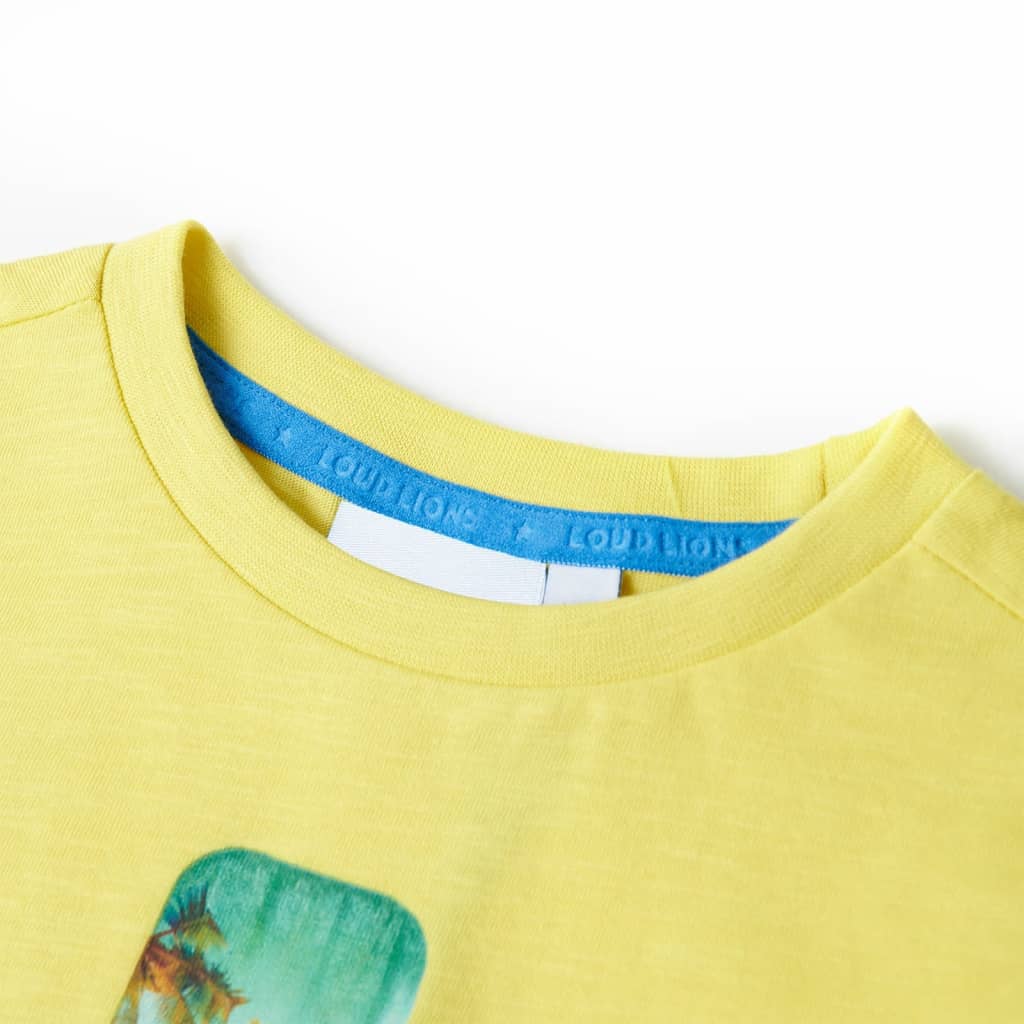 Vidaxl Child's Shirt 104 Yellow