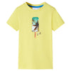 Vidaxl Child's Shirt 140 Yellow