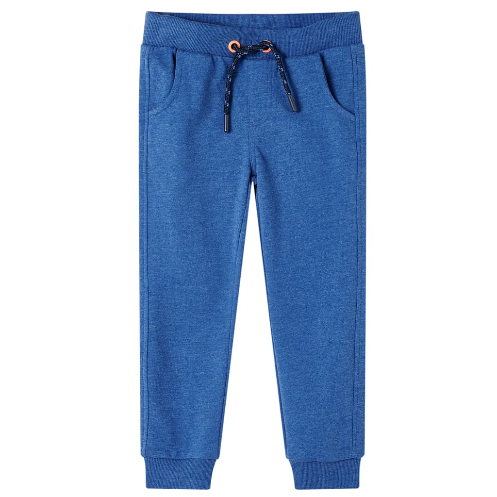 Vidaxl pantalon de jogging pour enfants 104 bleu foncé