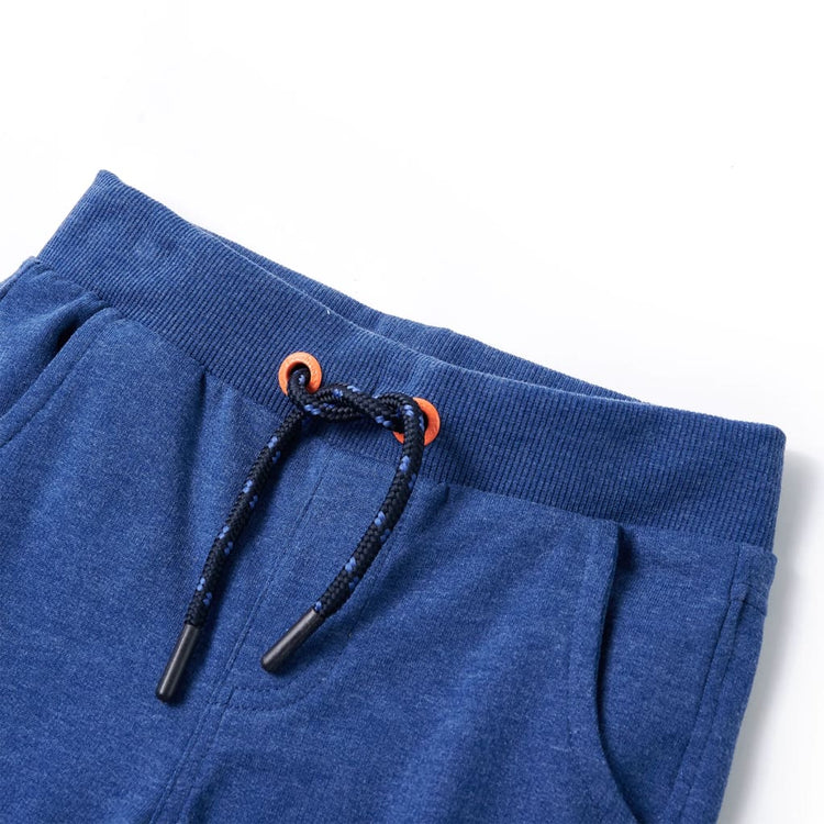 Vidaxl pantalon de jogging pour enfants 104 bleu foncé