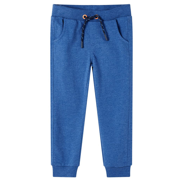 Vidaxl pantalon de jogging pour enfants 116 bleu foncé