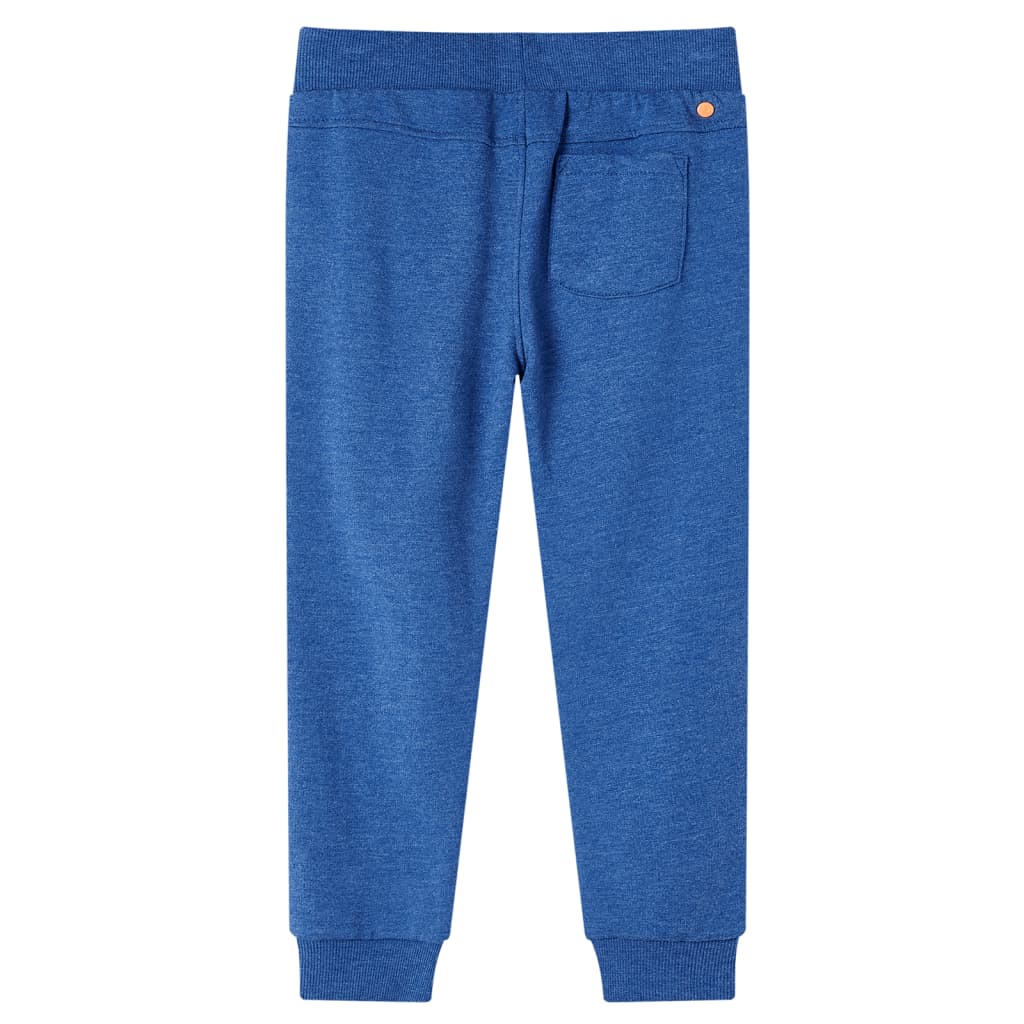 Vidaxl pantalon de jogging pour enfants 116 bleu foncé