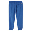 Vidaxl pantalon de jogging pour enfants 128 bleu foncé