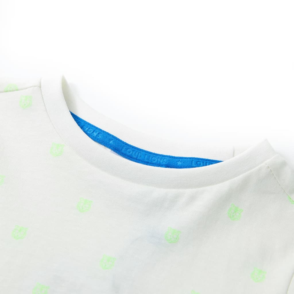Vidaxl Child's Shirt 104 Ecru