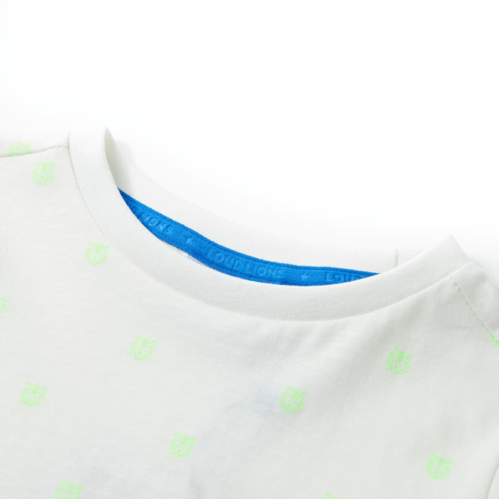 Vidaxl Child's Shirt 116 Ecru