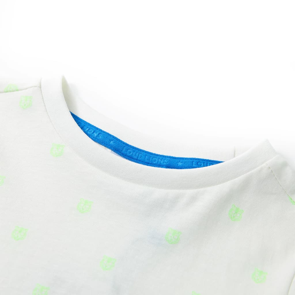 Vidaxl Child's Shirt 140 Ecru