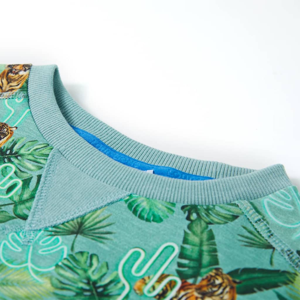 Pull pour enfants Vidaxl 104 vert clair mixte