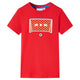 Vidaxl Child's Shirt 128 Red