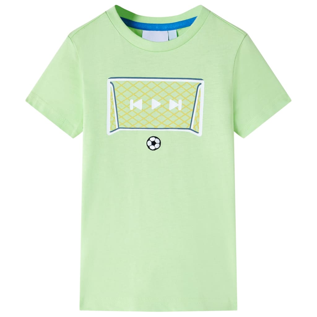 Vidaxl Child's Shirt 92 Limegroen