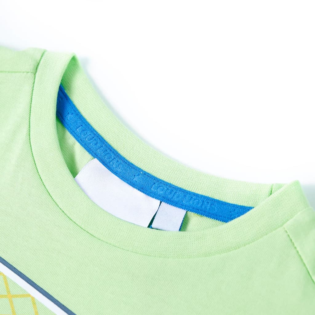 Vidaxl Child's Shirt 92 Limegroen