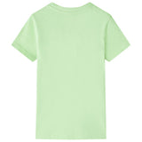 Vidaxl Child's Shirt 104 Limegroen - afbeelding 2