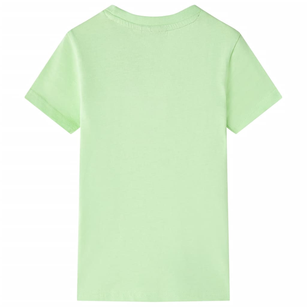 Vidaxl Child's Shirt 128 Limegroen