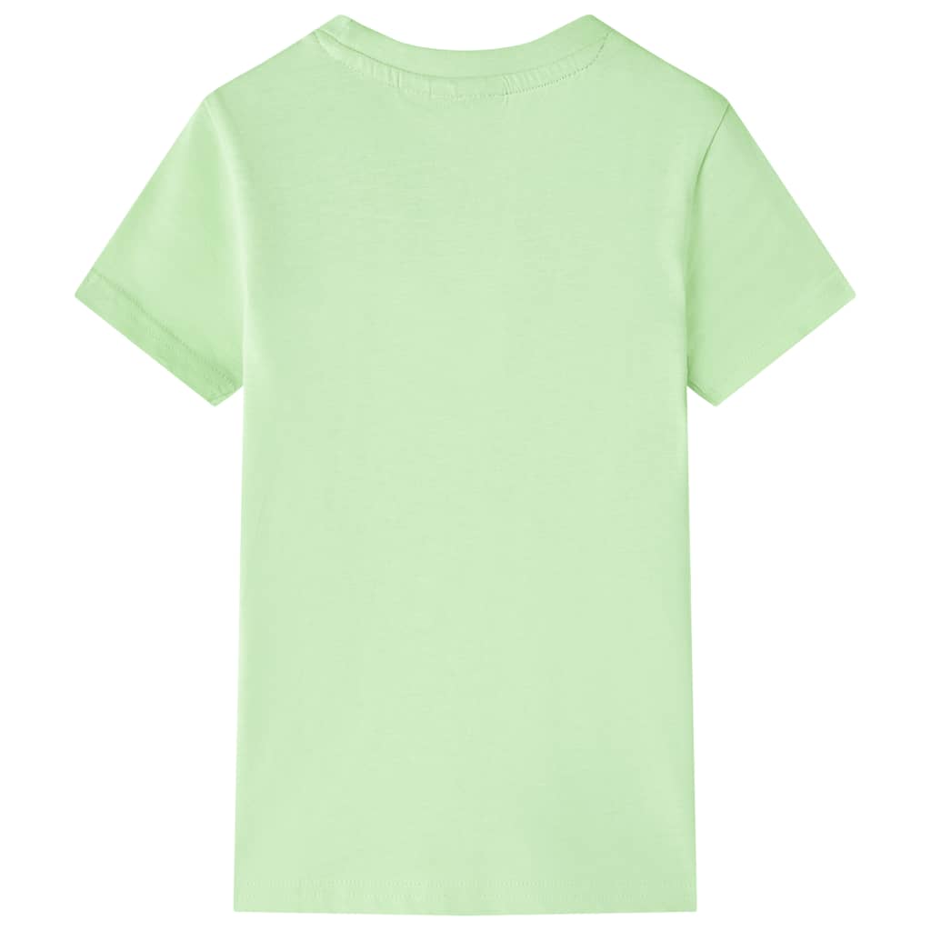 Vidaxl Child's Shirt 140 Limegroen