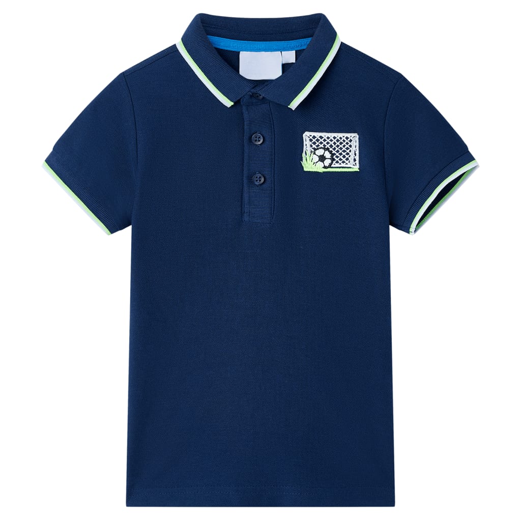 Vidaxl Children's Polo 92 Navy Blue