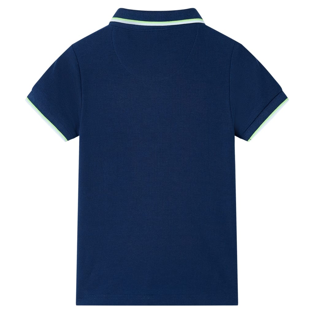 Vidaxl Children's Polo 92 Navy Blue