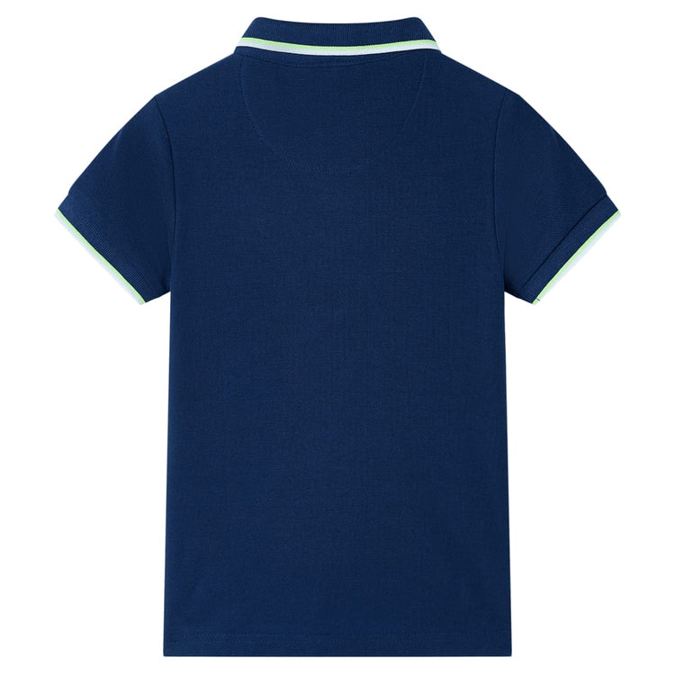 Vidaxl Children's Polo Dursed 140 Bleu marine