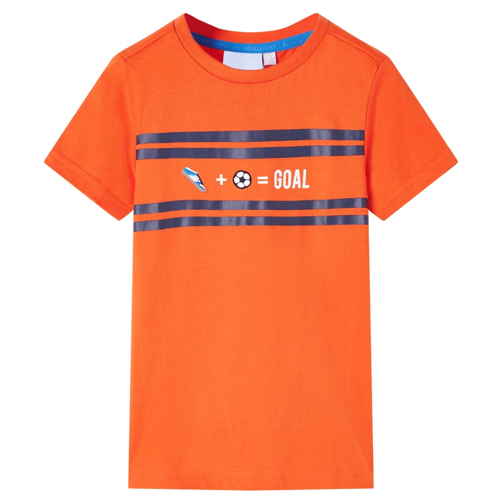 Vidaxl Child's Shirt 92 Donkeroranje