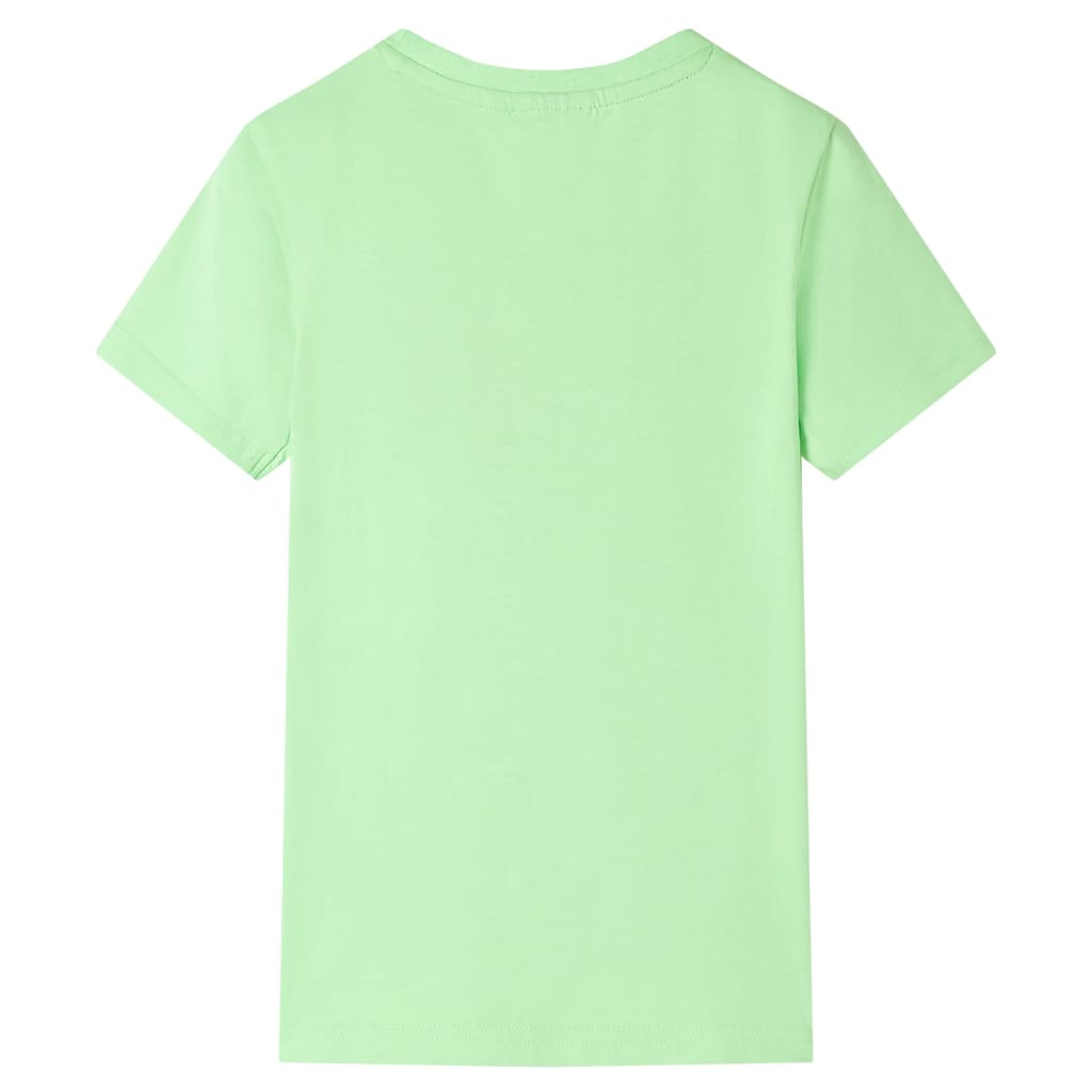 Vidaxl Child's Shirt 92 Neongroen