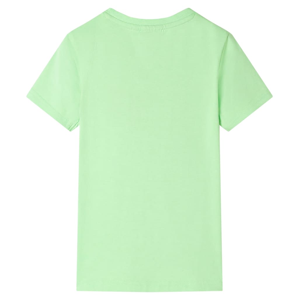 Vidaxl Child's Shirt 116 Neongroen