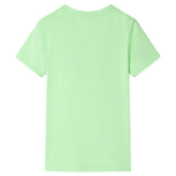Vidaxl Child's Shirt 140 Neongroen - afbeelding 2
